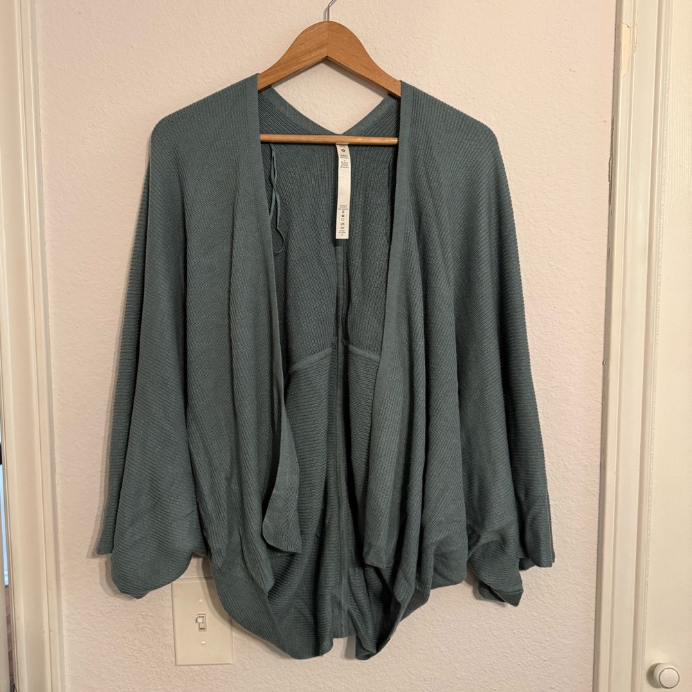 Womens Lululemon Cashlu Knit Textured Wrap